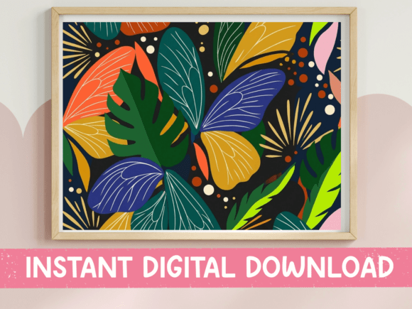 Bold Tropical Butterfly Jungle Pattern Review
