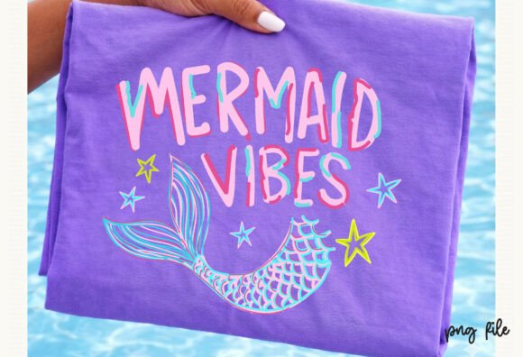 Cute Mermaid Vibes: Graphics & T-Shirt Designs Review