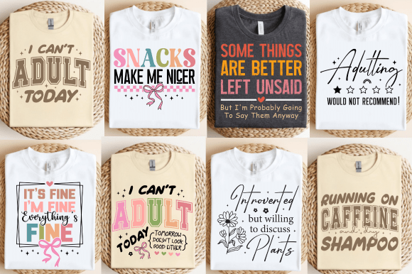 Funny Sarcastic SVG Bundle: Graphics & T-Shirt Designs Review