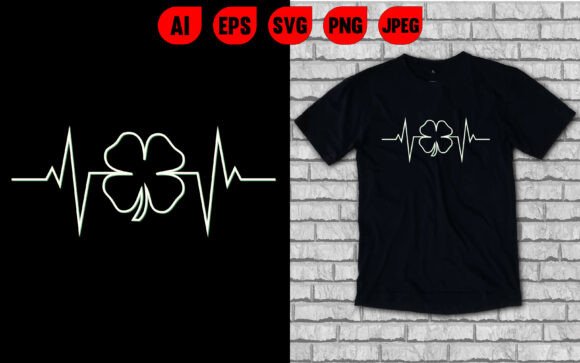 Retro Lucky Shamrocks St Patrick s Day Graphics