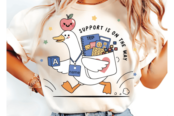 Silly Goose Teacher Shirt Graphics & T-Shirt Designs