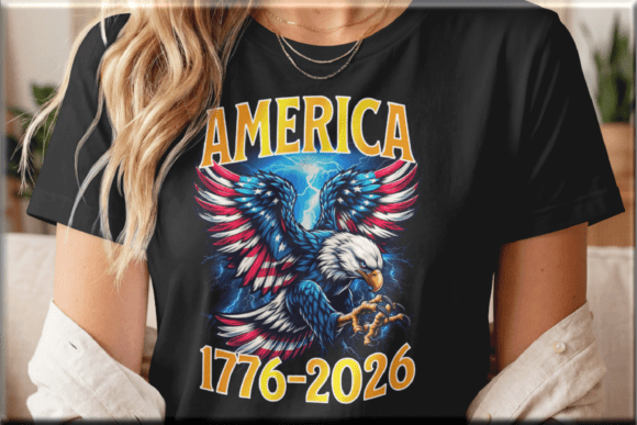 USA 250 Patriotic Eagle July 4 Graphics Review